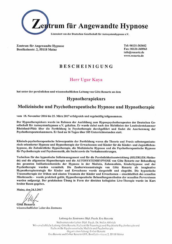 Zahnarzt Rodgau KAYA&smile - Hypnose 1