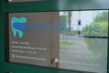 Zahnarzt Rodgau-Jügesheim KAYA&smile - Außenansicht